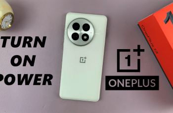 How To Turn On Power On On OnePlus 13