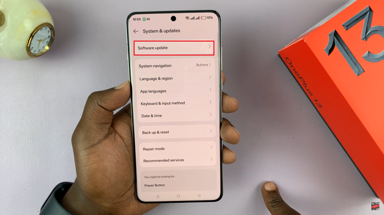 How To Update OnePlus 13