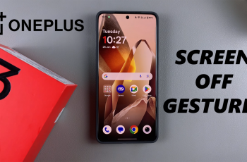 How To Use Screen Off Gestures OnePlus 13