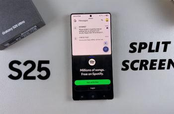 How To Use Split Screen On Galaxy S25