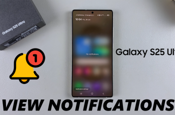 How To View Notifications On Samsung Galaxy S25 & S25 Ultra