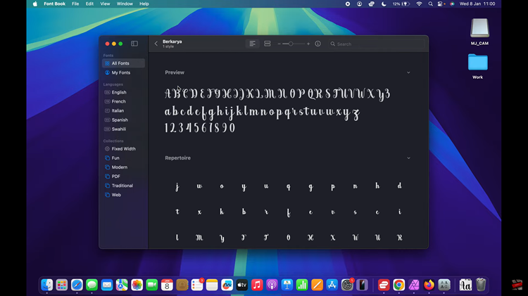 Install Fonts On Mac