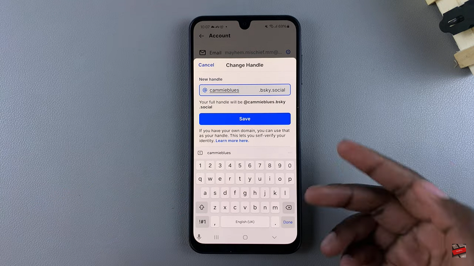 How To Change Handle On Bluesky