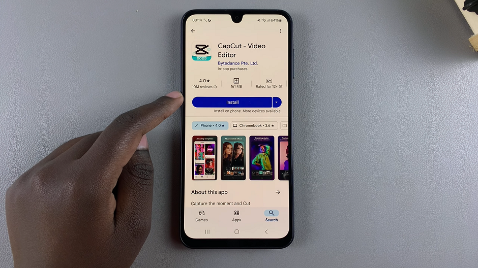 How To Install CapCut On Android Phone