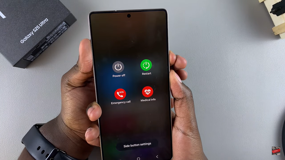 How To Force Restart Samsung Galaxy S25 or S25 Ultra