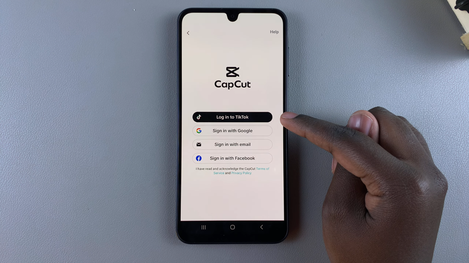 How To Connect TikTok Account To CapCut