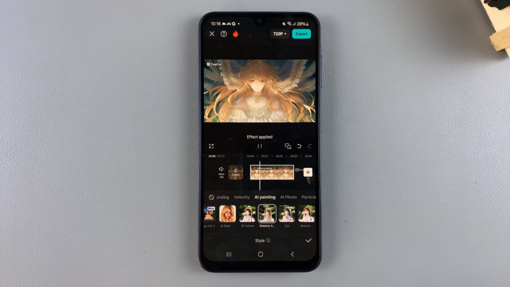 How To Add AI Anime Effect In CapCut