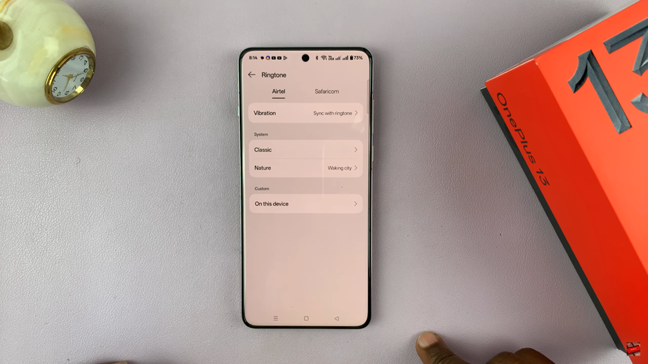 How To Use Custom Ringtone On OnePlus 13