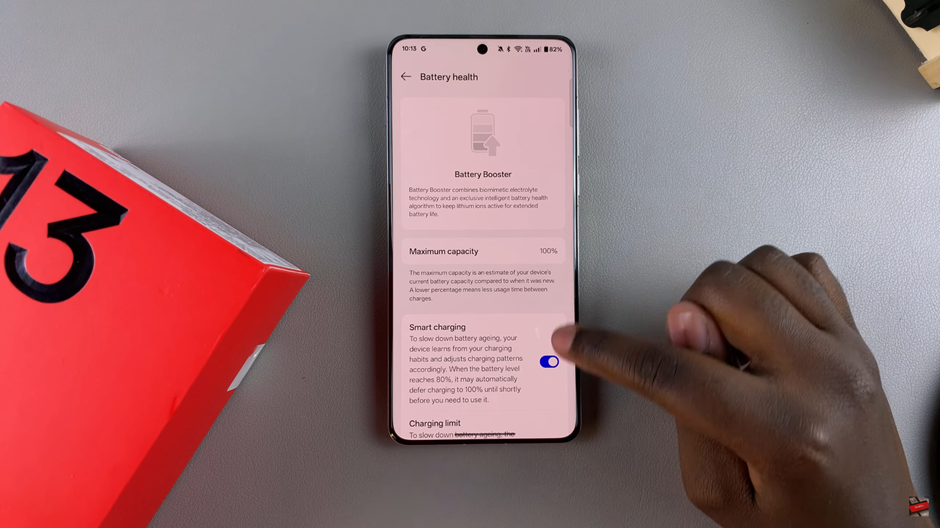How To Enable / Disable Smart Charging On OnePlus 13