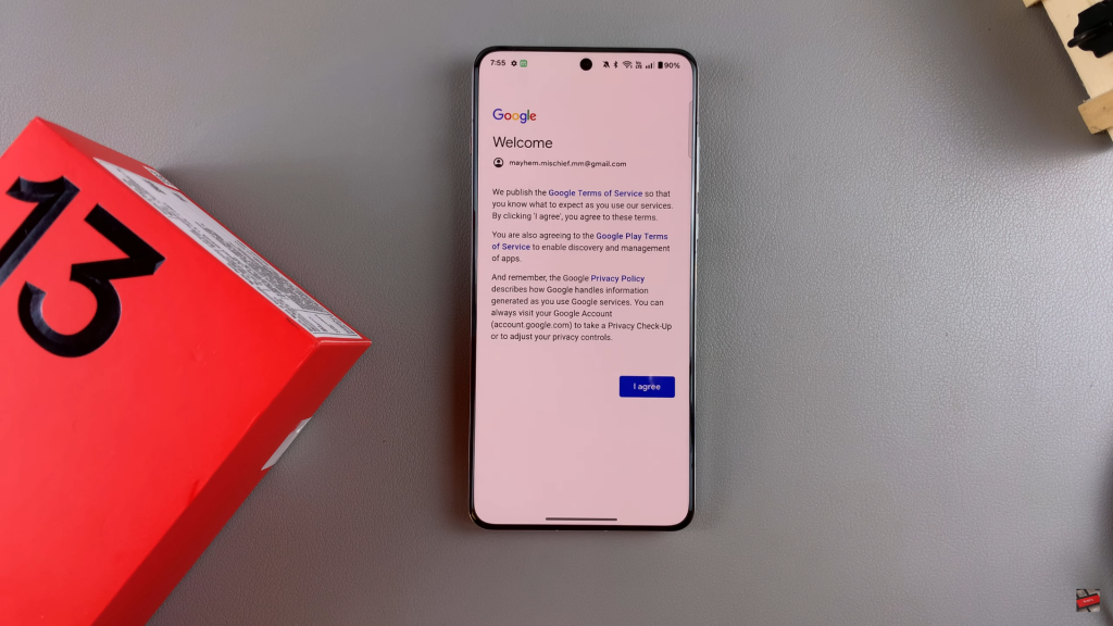 How To Add Google Account To OnePlus 13