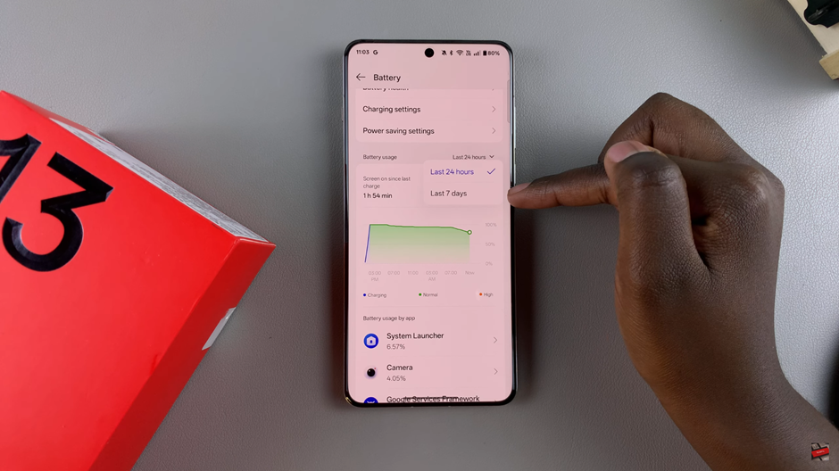How To See Which Apps Are Draining Battery On OnePlus 13