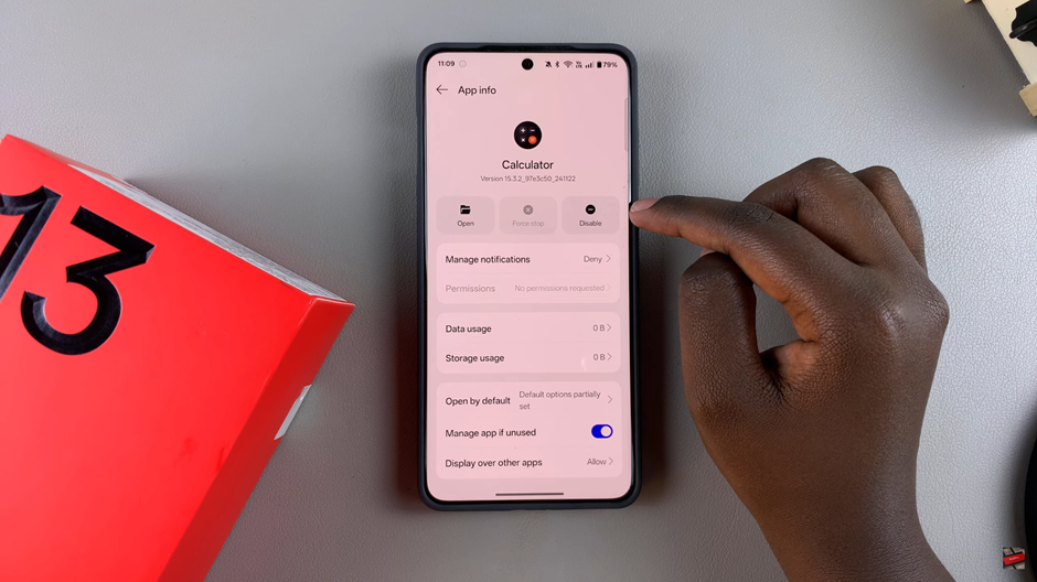 How To Disable Apps On OnePlus 13