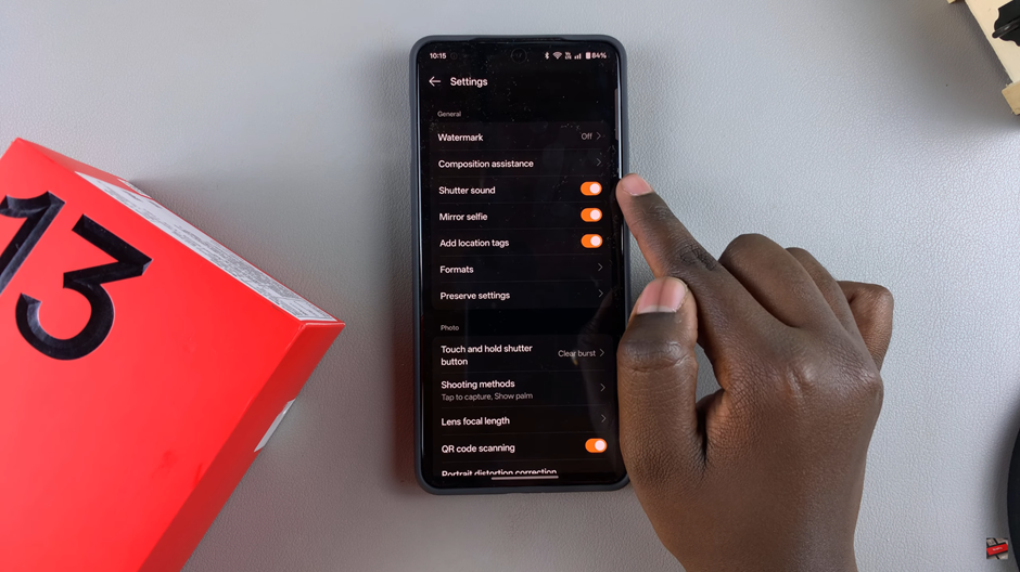 How To Mute Camera Shutter Sound On OnePlus 13