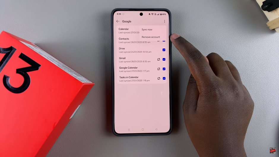 How To Remove Google Account From OnePlus 13