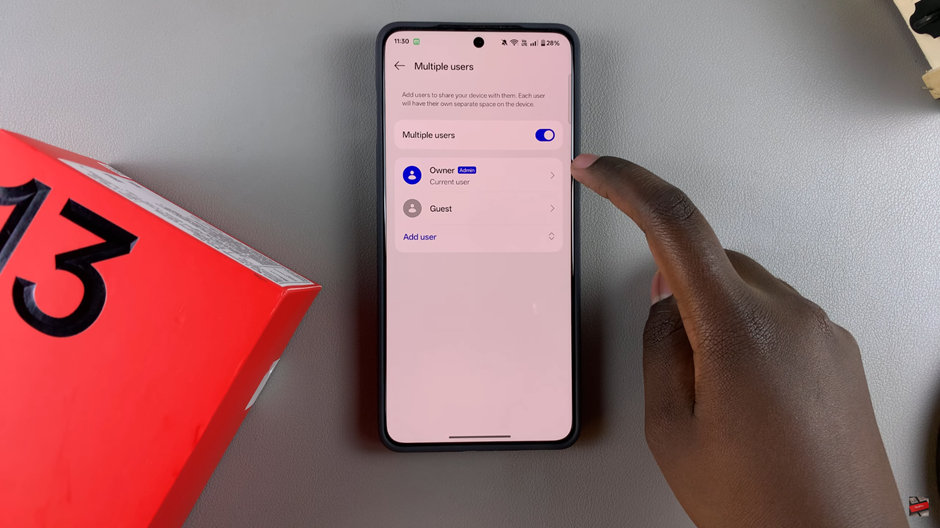 How To Enable Guest User Account On OnePlus 13