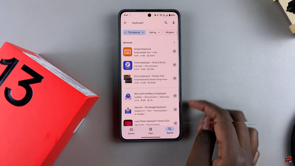 How To Change Keyboard On OnePlus 13