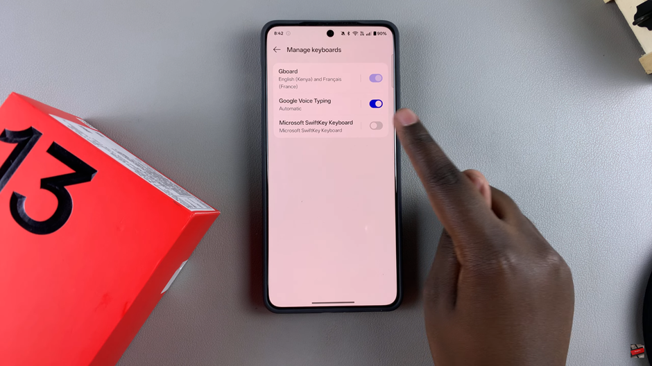 How To Change Keyboard On OnePlus 13