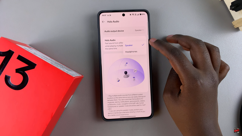How To Use Spatial Audio On OnePlus 13