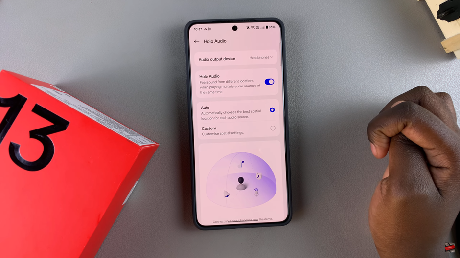 How To Use Spatial Audio On OnePlus 13