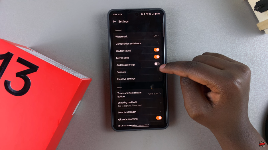 How To Change Photo & Video Format On OnePlus 13