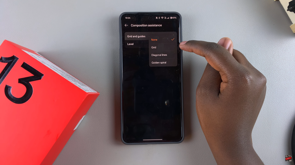 How To Add Grid Lines In Camera App On OnePlus 13