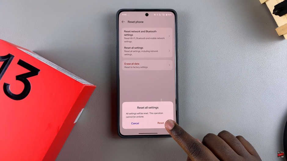 How To Reset All Settings On OnePlus 13 Without Erasing Data