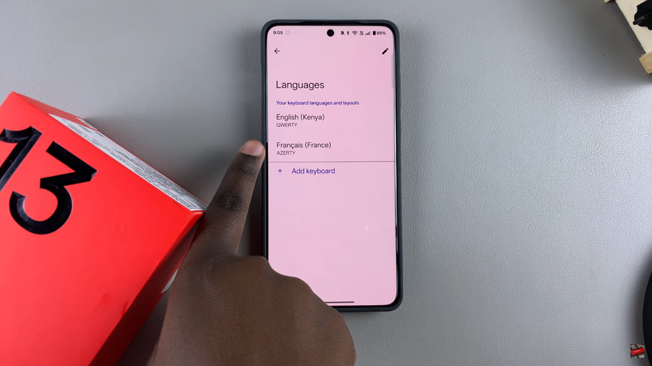 How To Add Language To Keyboard On OnePlus 13