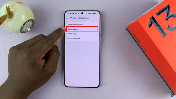 Set Up Call Forwarding On OnePlus 13