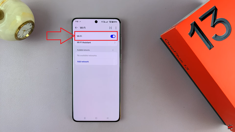 Turn ON Wi-Fi On OnePlus 13