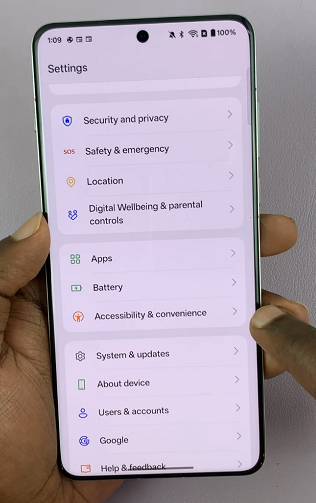 Accessibility & Convenience Settings On OnePlus