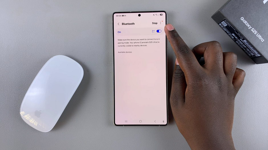 How To Turn ON Bluetooth On Galaxy S25