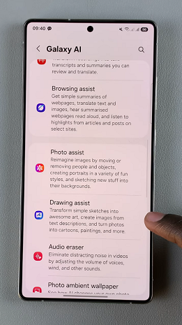 How To Enable Drawing Assist On Galaxy S25 Ultra