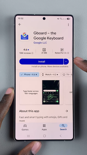 How To Install Gboard On Galaxy S25