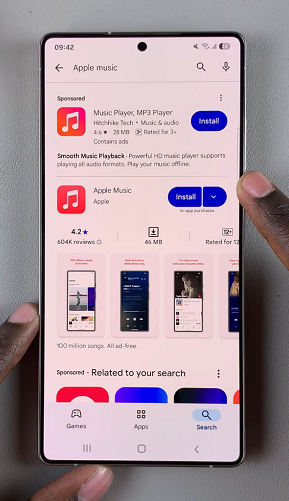 How To Install Apple Music On Galaxy S25