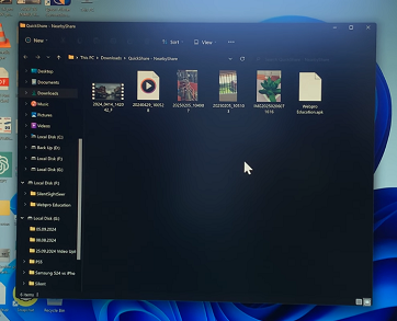 Quick Share Files On S25