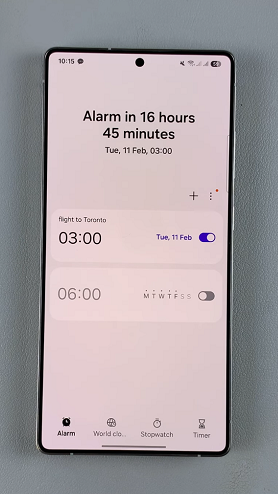  How To Set Alarm with Google Assistant On Galaxy S25