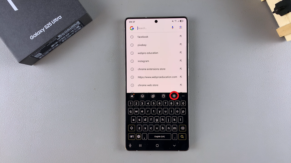 Keyboard Settings On Samsung Keyboard