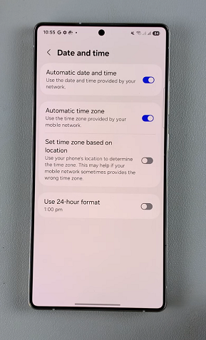 How To Change Clock Format On Samsung Galaxy S25