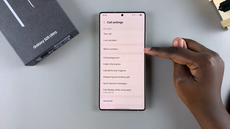 How To Block Calls From Unknown Numbers On Galaxy S25