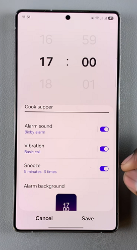 How To Customize Alarm On Samsung Galaxy S25