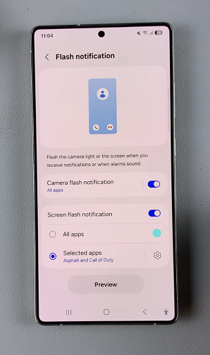 How To Disable Camera & Screen Flash Notifications On Galaxy S25