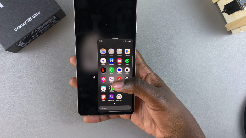 How To Use One Handed Mode On Galaxy S25