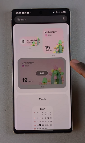 How To Add Calendar Widget To Home Screen Of Galaxy S25