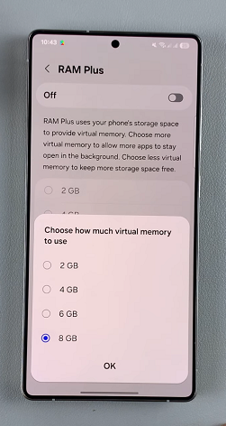How To Enable RAM Plus On Galaxy S25