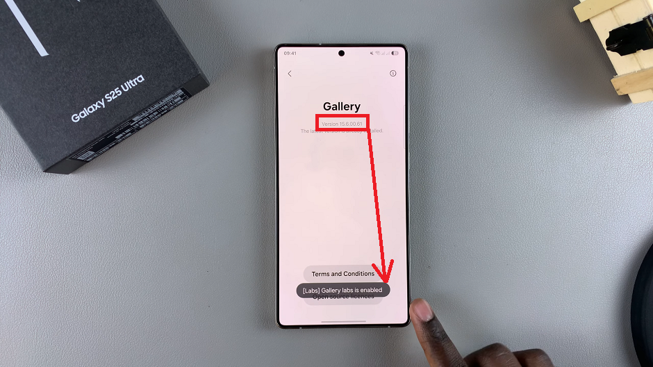 How To Enable Gallery Labs On Galaxy S25