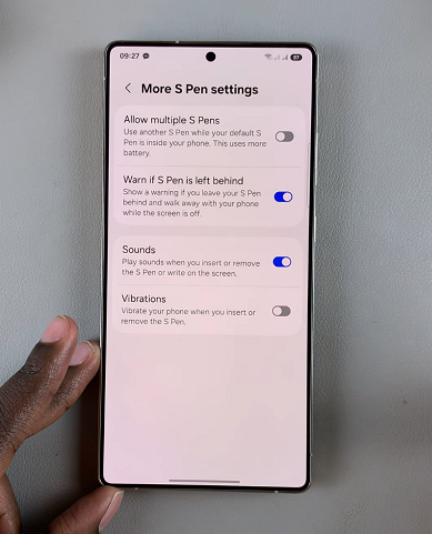 How To Disable S Pen Vibrations On Galaxy S25 Ultra