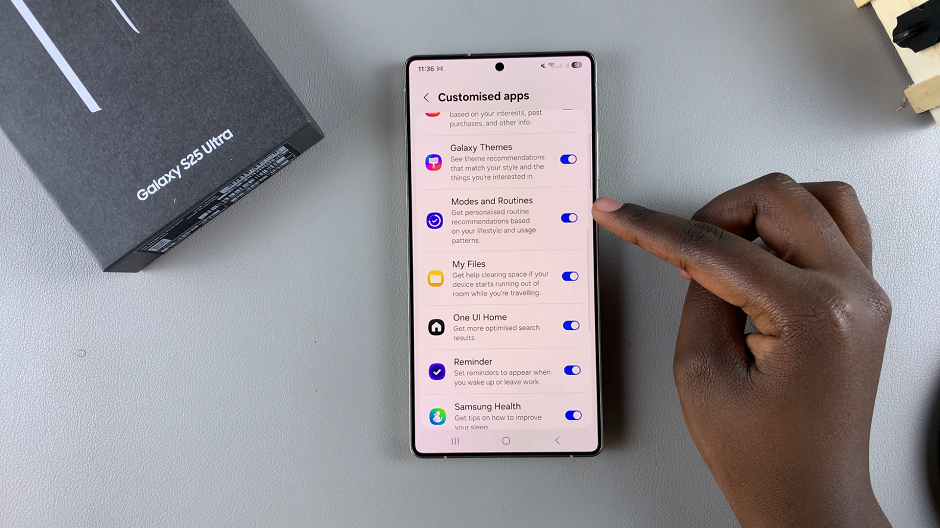Enable Customized Modes & Routines On Galaxy S25
