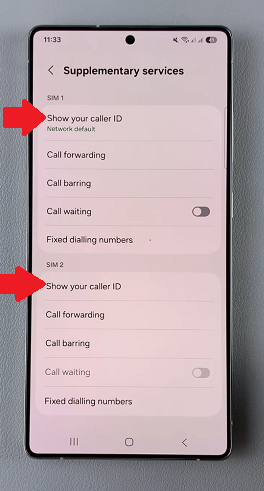 How To Show / Hide Caller ID On Galaxy S25