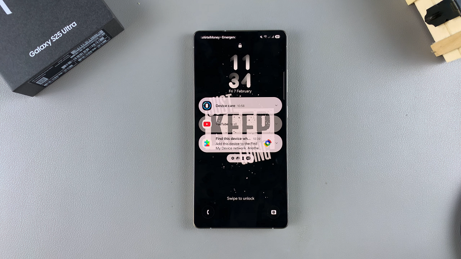 How To Show Lock Screen Notification Contents On Galaxy S25