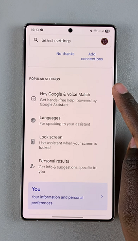 Hey Google & Voice Match